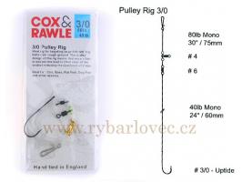 Cox Rawle Pulley Rig 3/0 mořský návazec